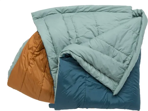 Vista 5 de Big Agnes Dream Island 20°F Doublewide Sleeping Bag - 2-Person Sleeping Bag with Double Zipper Entry, Zip-Off Quilt, Pad Attachment System