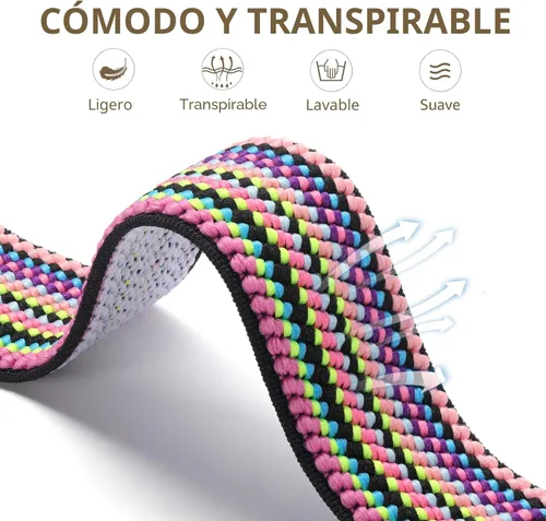 Vista 3 de Easuny Bandas elásticas bohemias compatibles con Apple Watch de 1.5 pulgadas, 1.57 pulgadas, 1.65 pulgadas y de 1.73 pulgadas para mujeres, hombres
