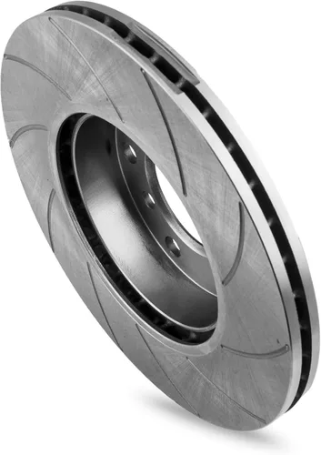 Vista 9 de Grooves GT Sport - Rotores de disco de freno compatibles con DAEWOO SSANGYONG KORANDO KJ 1996-2706GVS - Delantero - ventilado - Agujeros 6