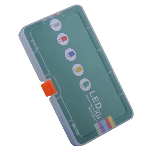 Vista 7 de Elegoo kit de led surtidos transparentes y difusos de 3mm y 5mm, US-EL-CP-010, 0.15watts