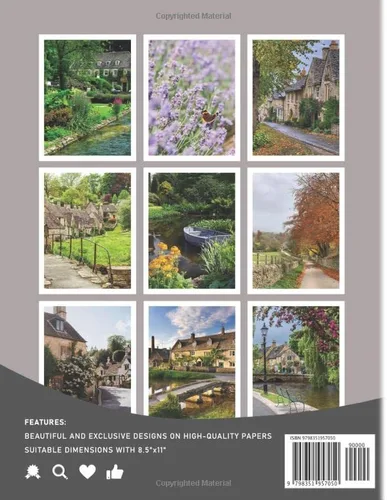 Vista 2 de Cotswolds Photography Book Discover The Most Beautiful Scene Of The Region Of Central-Southwest England With 40+ Stunning Photos Decoration And