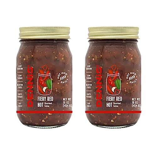 Vista 12 de Dennis' Gourmet - Salsa de frijoles negros y maíz totalmente natural Esta salsa fresca y abundante para restaurante es baja en azúcar, baja