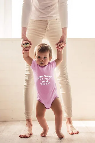 Vista 7 de CBTwear Little Peanut - Body para bebé, adorable mameluco para niño y niña, divertido y lindo traje unisex