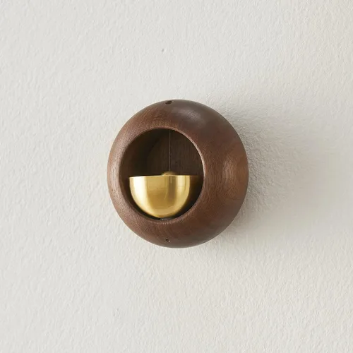 Vista 6 de Shopkeepers Campana para apertura de puerta, timbre magnético para negocios, adornos únicos y decoración colgante para enty, calcomanía