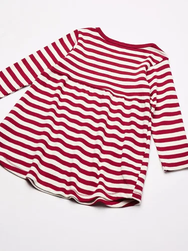 Vista 4 de Touched by Nature - Vestidos cortos de manga larga de algodón orgánico para niña, talla única