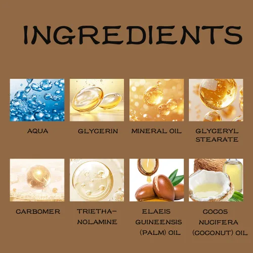 Vista 5 de Aceite de botana crudo para el cuidado del cabello y el cuero cabelludo, pasta de batana hidratante profunda, hidratación fuerte hidrata el cabello