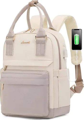 Vista 21 de LOVEVOOK Mini mochila para mujeres y niñas, elegante mochila impermeable con puerto USB, bonita mochila para la escuela, viajes, fiestas, Negro