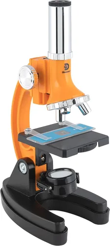 Vista 2 de Microscopio Discovery Bresser 900 X con estuche 44-50101