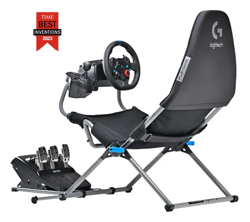 Vista 5 de Playseat Challenge X - Logitech G Edition Sim Racing Cockpit