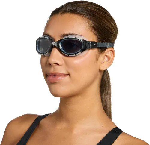 Vista 17 de Zoggs Gafas de natación unisex Predator Flex antivaho con protección UV y lente curvada, ultra ajustada, ajuste rápido, 461041