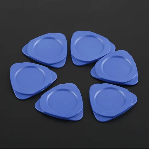 Vista 6 de Herramientas de apertura de teléfono 50 unids de plástico púas de guitarra abridor de palanca para iPhone iPad Tablet PC Desmontar Kit