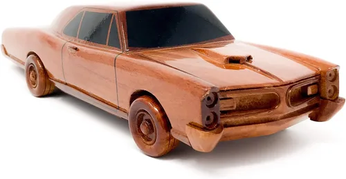 Vista 4 de Pontiac GTO - Modelo de madera para coche