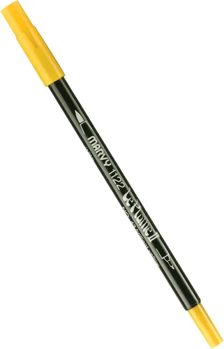 Vista 5 de Uchida 1122-C-3 Marvy Extra Fine Tip Le Plume II Rotulador de doble punta, azul