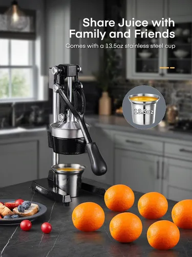 Vista 9 de Máquina de palomitas de maíz de 6.3 cuartos y exprimidor de naranja de 13.5 fl oz