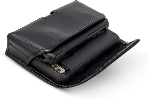 Vista 2 de Turtleback Clip doble para cinturón de teléfono diseñado para adaptarse a 2 iPhone 14 Pro Max 13 Pro Max o S22 S21 Note 20 Ultra, ver