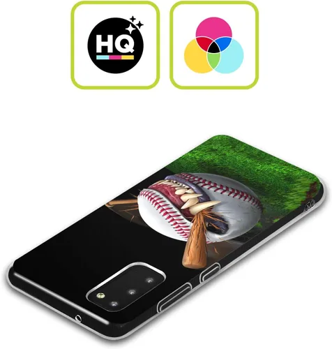 Vista 2 de Head Case Designs Funda de gel suave con licencia oficial de Tom Wood Baseball Monsters compatible con Samsung Galaxy A13 5G (2021)