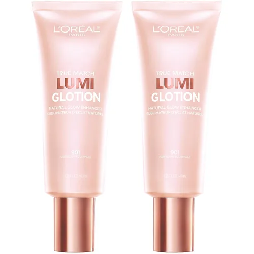 Vista 15 de L'Oréal Paris Maquillaje True Match Lumi Glotion, Potenciador de brillo natural, Iluminador resaltador, Gotas bronceadoras para un brillo bañado por