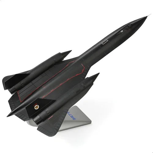 Vista 8 de NUOTIE Modelo de reconocimiento de alta altitud de metal Blackbird SR-71a