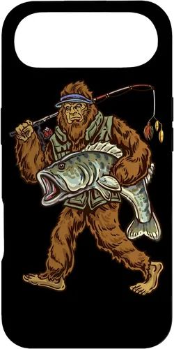 Vista 27 de Largemouth Bass Fishing Bigfoot Fisherman Case for iPhone 17