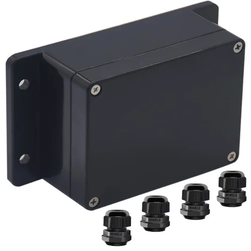 Vista 15 de Caja de conexiones Caja de conexiones IP65 impermeable de plástico ABS para proyectos eléctricos Caja de conexiones de alimentación Cajas