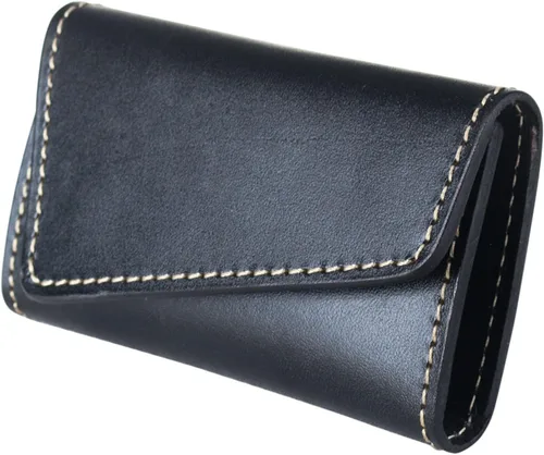 Vista 5 de Ancicraft - Funda de piel para llaveros, diseño de cartera