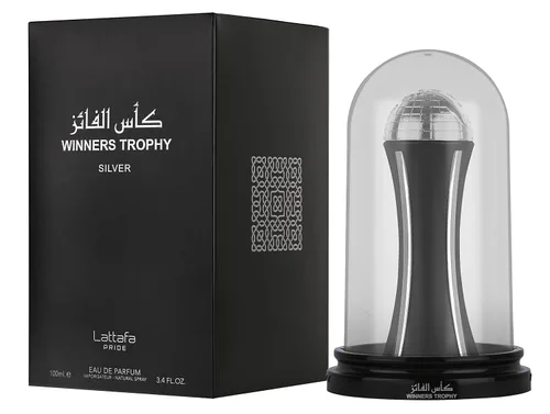 Vista 5 de Lattafa Al Khas Winners Trophy Silver para Eau de Parfum en espray unisex, 3.4 onzas