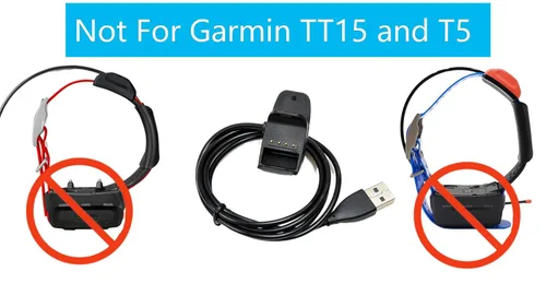 Vista 2 de Reemplazo Garmin TT15Mini cargador de clip de carga TB10 PT10 PT6 Negro