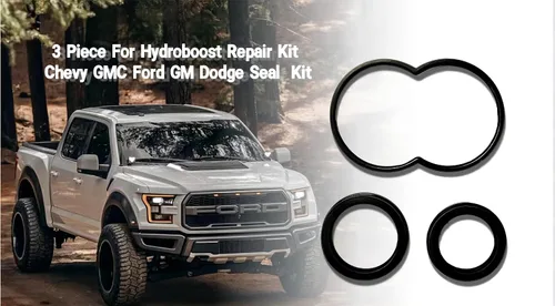 Vista 3 de Kit de reparación Hydroboost de 3 piezas para Chevy GMC Ford GM Dodge Kit de sello Hydro-Boost Fuga
