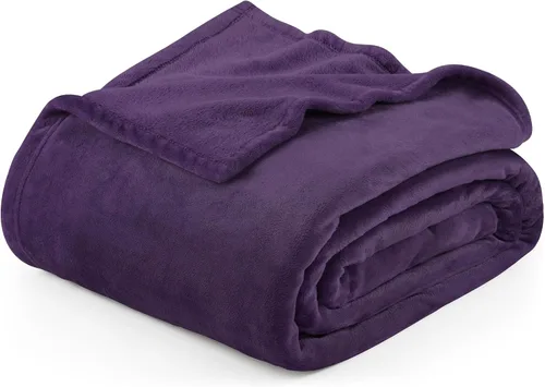 Vista 43 de Utopia Bedding Manta de forro polar negro, tamaño individual, ligera, mullida, suave, antiestática de microfibra (60 x 80 pulgadas)