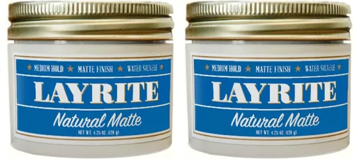 Vista 6 de Layrite Crema mate natural, básica, blanca, soda de crema suave, 4.25 onzas