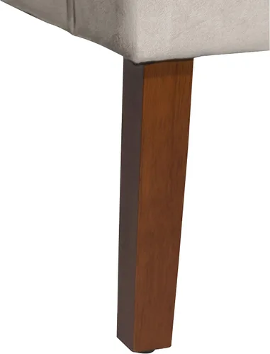 Vista 10 de HomePop Swoop - Silla de sala de estar con apoyabrazos, terciopelo gris
