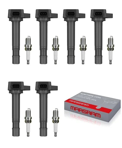 Vista 21 de Marsram Paquete de bobinas de encendido UF549 para 2007 2008 2009 2010 2011 2012 Nissan Altima Versa Sentra Cube NV200 Rogue 2013 2014 2015 Infiniti