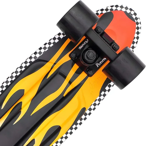 Vista 4 de Penny Australia, 22 pulgadas Flame Penny Board, el monopatín plástico original