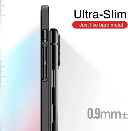 Vista 5 de Casechics Funda compatible con iPhone, funda de lujo mate de policarbonato duro de lujo, ajuste delgado, ultra delgada, ligera, protección de lente
