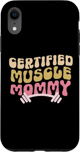 Vista 24 de iPhone 16 certified Muscle Mommy Groovy Pump Cover Lifting Case