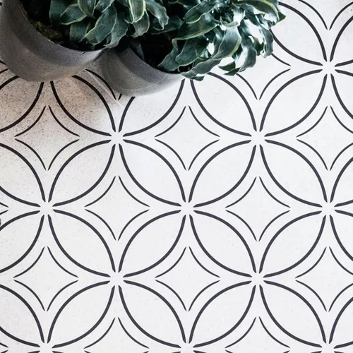 Vista 12 de 2 plantillas de pintura de azulejos de 12 x 12 pulgadas para paredes y suelos, reutilizables, plantillas para pintura, plantillas para decoración