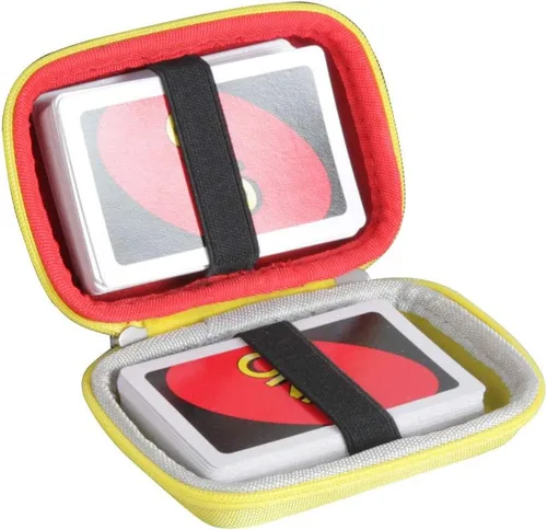 Vista 7 de Hermitshell Estuche rígido de viaje para Mattel UNO Classic Card Game - No incluye tarjetas