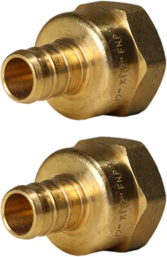Vista 32 de XFITTING 1 pulgada Pex x 1 pulgada Adaptador Femenino NPT, 23-4-3=2X, 2 Piezas