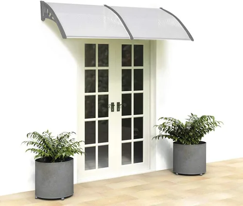 Vista 19 de Toldo exterior para ventana, toldos para puertas de entrada, toldo para puerta de entrada, toldo para patio al aire libre, toldo para puerta