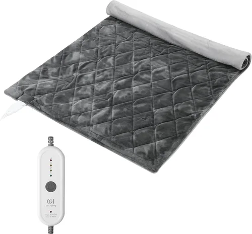 Vista 9 de cozzyhug™ Pro Extreme - Almohadilla térmica de peso XXXL más grande con tecnología FIRfusion NEO, iones negativos emitidos, infrarrojos lejanos