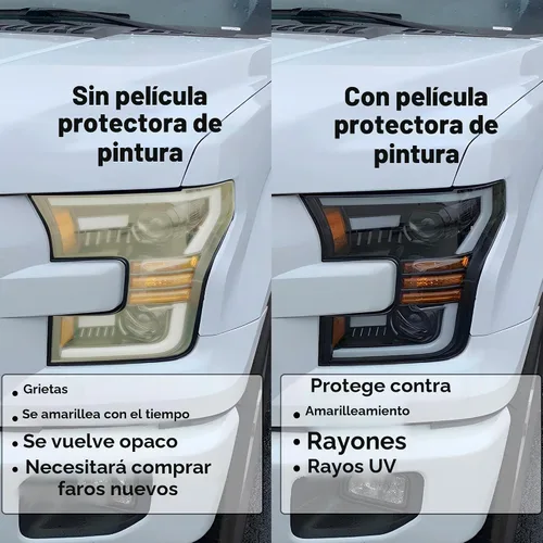 Vista 3 de BOGAR TECH DESIGNS Kit de película PPF de luz completa para faros delanteros compatible con Honda HR-V 2023-2025, sujetador transparente