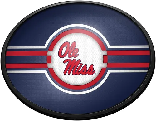 Vista 30 de The Fan-Brand NCAA Alabama Crimson Tide: Letrero de pared ovalado con luz – Decoración de fútbol, baloncesto, béisbol y deportes universitarios