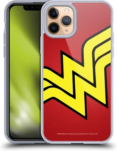 Vista 51 de Head Case Designs Funda de gel suave con licencia oficial de Wonder Woman DC Comics Classic Logos compatible con Apple iPhone 7 Plus/iPhone 8 Plus