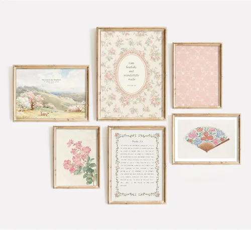 Vista 10 de Arte de pared para guardería, lienzo de animales del bosque, decoración de pared, imágenes de la habitación del bebé, impresiones de animales