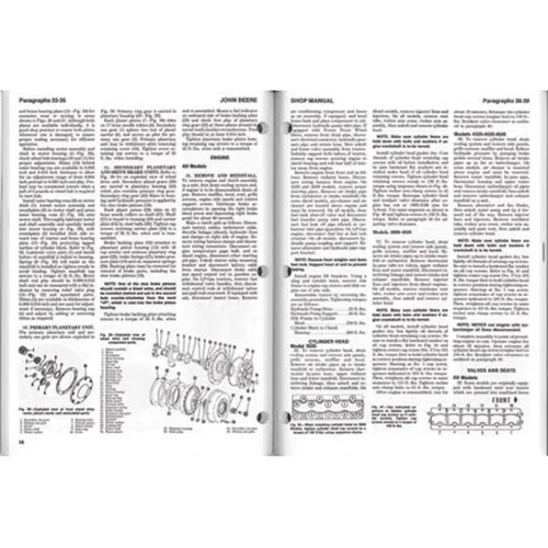 Vista 2 de Manual de taller JD203 compatible con John Deere 3020 4000 4010 4020 4320 4520 4620 5010 5020++