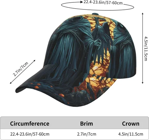 Vista 7 de Gorra de béisbol Gorra de camionero ajustable Snapback Moda Sombreros para papá