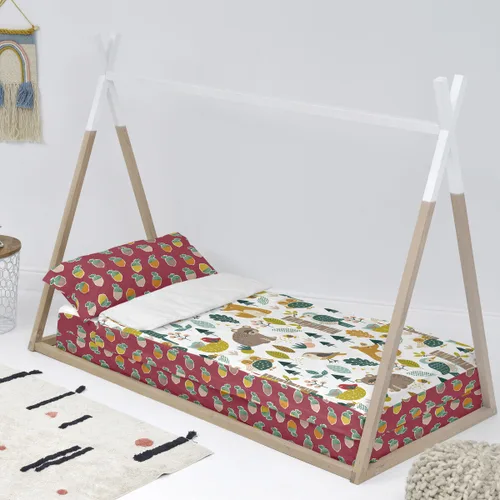 Vista 3 de Saco Nórdico con Relleno HappyFriday Moshi Moshi Harvestwood Multicolor 42 x 20 x 50 cm