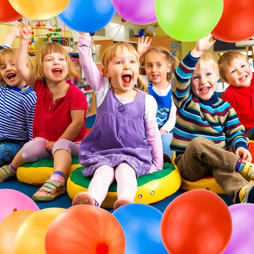 Vista 7 de RUBFAC Globos de perforación, globos de cumpleaños para niños, 25 bolas hinchables de neón gruesas y resistentes para fiestas, bolsas de regalo