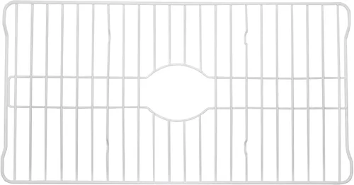 Vista 7 de Better Houseware Protectores de fregadero para fregadero de cocina, rejilla protectora de metal, 12 x 10.25 x 1 pulgadas, tapete negro