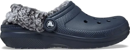 Vista 7 de Crocs - Zuecos clásicos unisex para adultos con forro de vellón, pantuflas mullidas para mujeres y hombres
